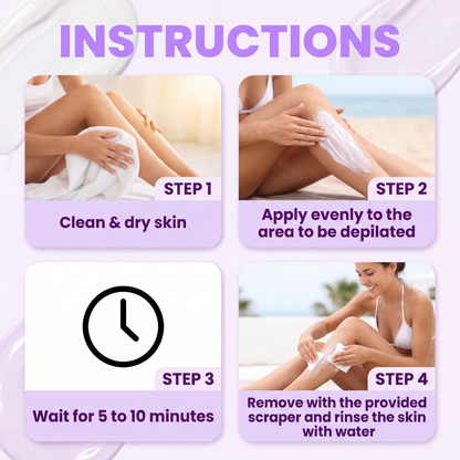 Bikini Pain-Free Hair Removal Cream